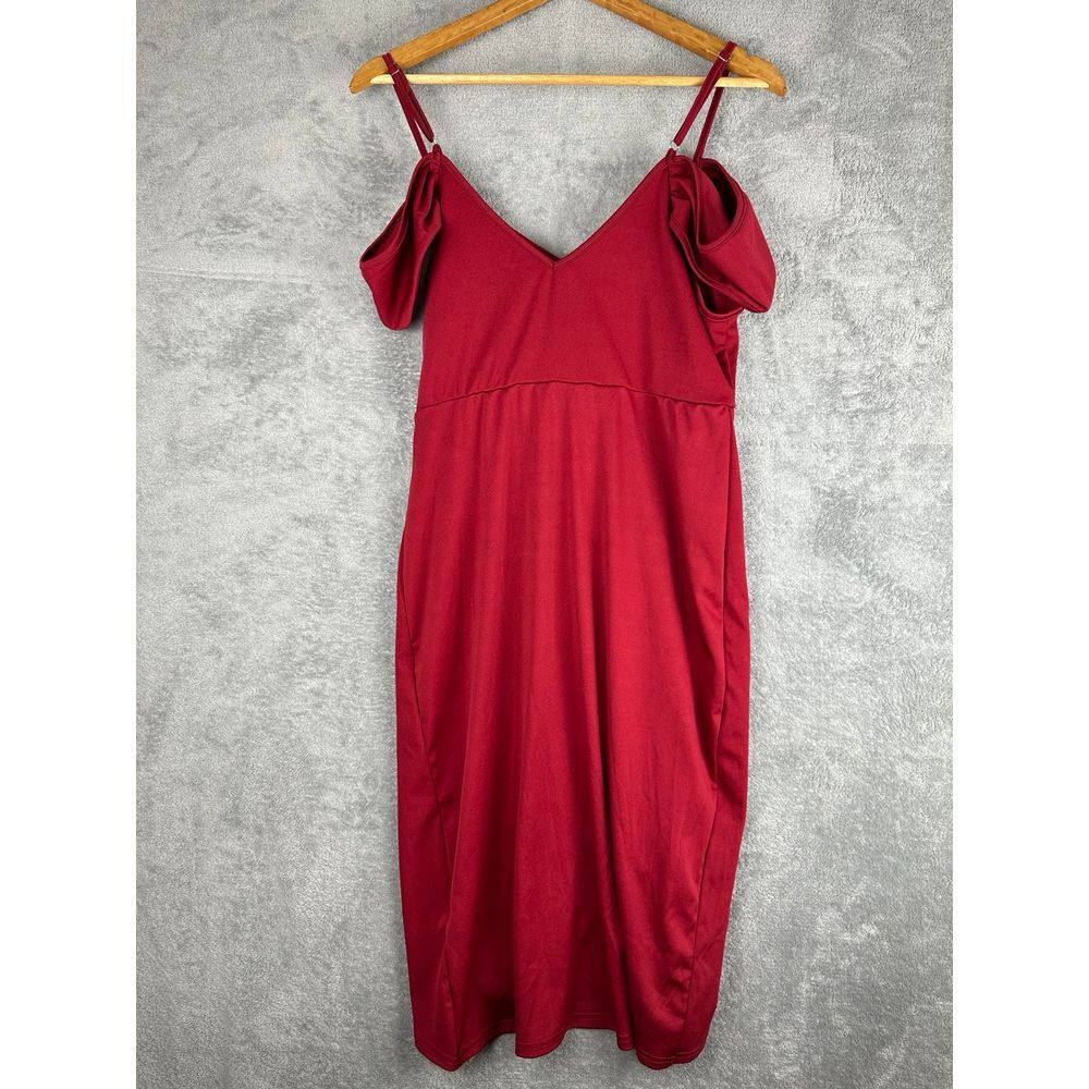 SHEIN curve red dress size‎ 0XL - Picture 9 of 9